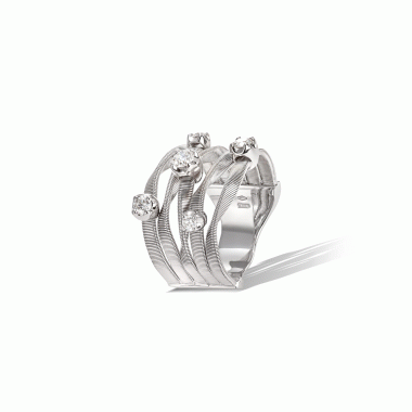 Marco Bicego Ring Marrakech Weißgold u. Diamanten AG157-B7-W